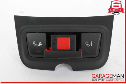 12-20 Mercedes R172 SLK250 C350 Overhead Emergency Panel Controller Switch Black