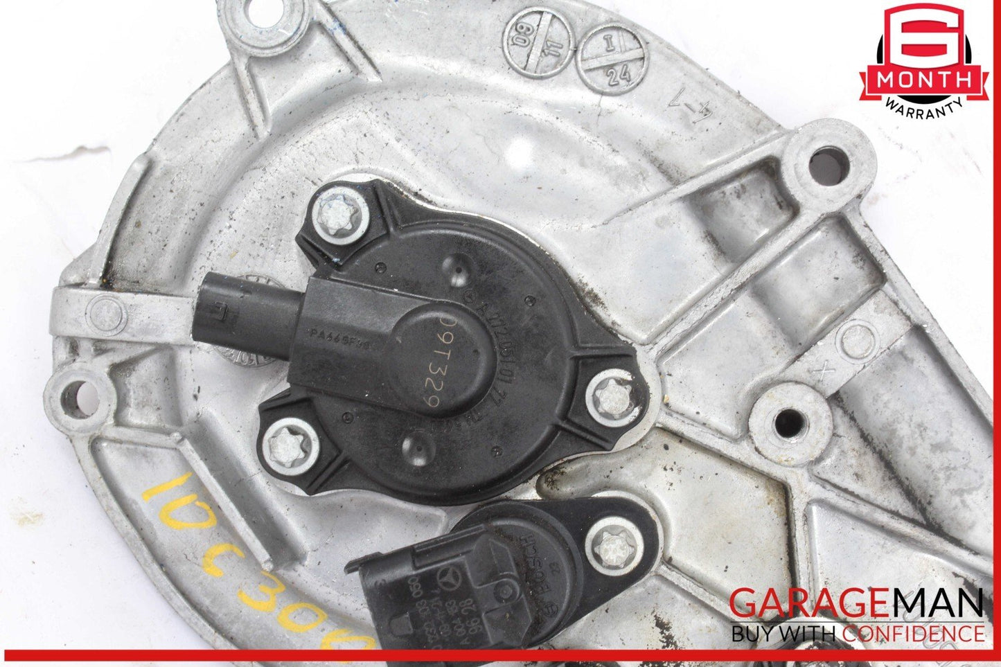 05-13 Mercedes W204 C300 S550 Front Right Engine Timing Chain Cover Plate OEM