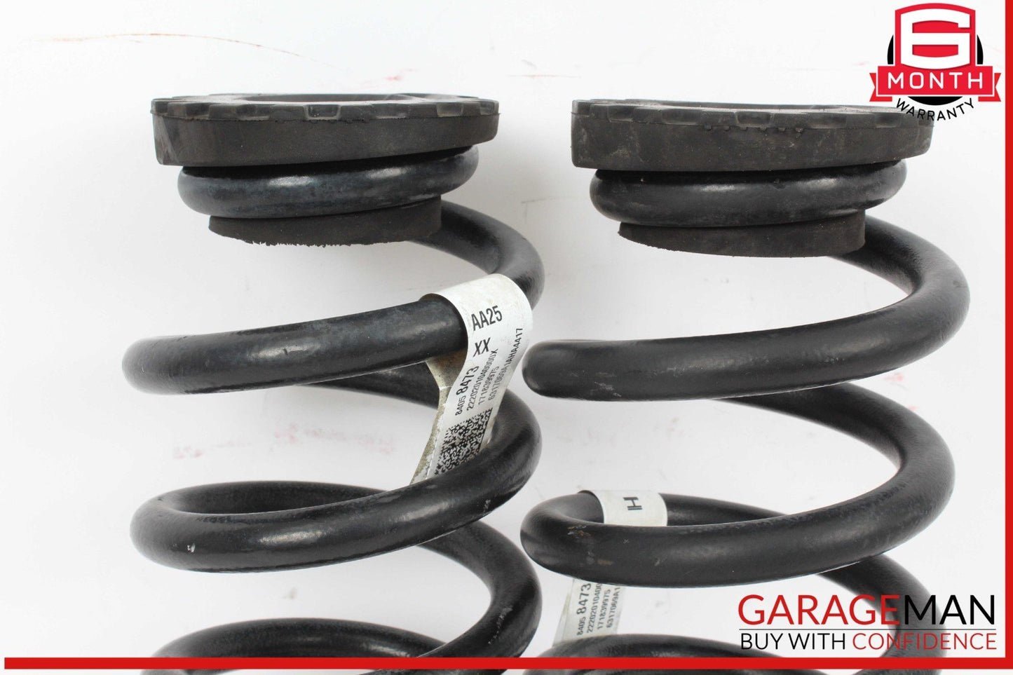 17-23 Cadillac XT5 Rear Left & Rear Right Coil Springs Set of 2 84058473 OEM