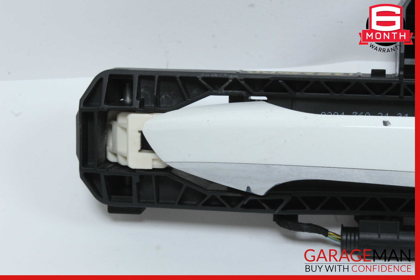 10-17 Mercedes W207 E350 C250 Rear Right Exterior Door Handle Keyless Go White