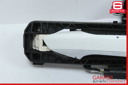 10-17 Mercedes W207 E350 C250 Rear Right Exterior Door Handle Keyless Go White