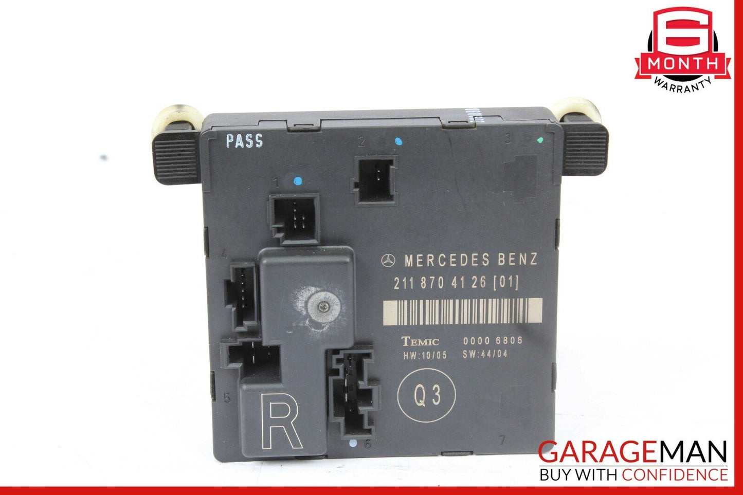03-09 Mercedes W211 E350 E550 E63 AMG Rear Right Side Door Control Module Unit