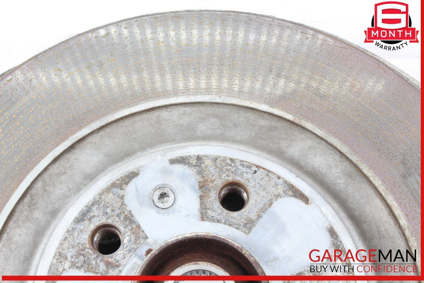 14-17 Audi SQ5 Rear Right Passenger Side Spindle Knuckle Wheel Hub w/ Rotor Disc
