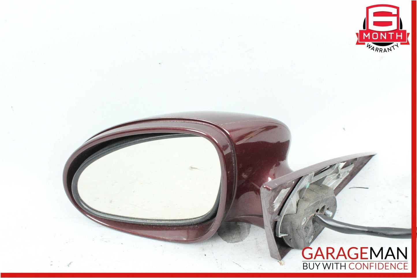 06-08 Mercedes W219 CLS500 Front Left Side Mirror Door Rear View Carneol Red OEM