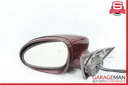 06-08 Mercedes W219 CLS500 Front Left Side Mirror Door Rear View Carneol Red OEM