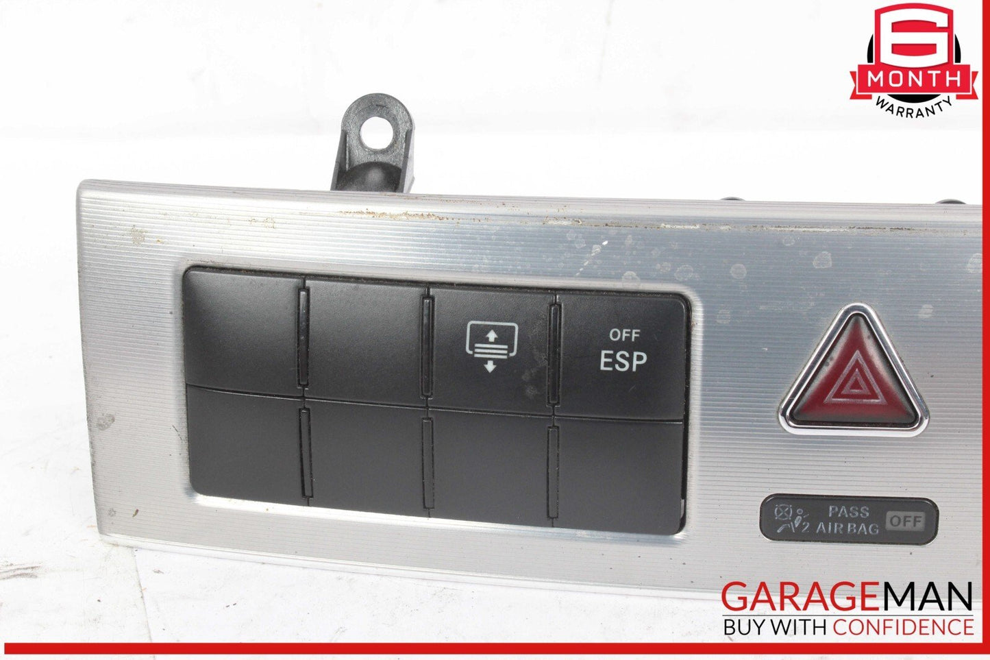 05-07 Mercedes W203 C230 Sport Hazard Light Door Lock Control Panel OEM