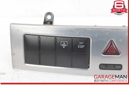 05-07 Mercedes W203 C230 Sport Hazard Light Door Lock Control Panel OEM