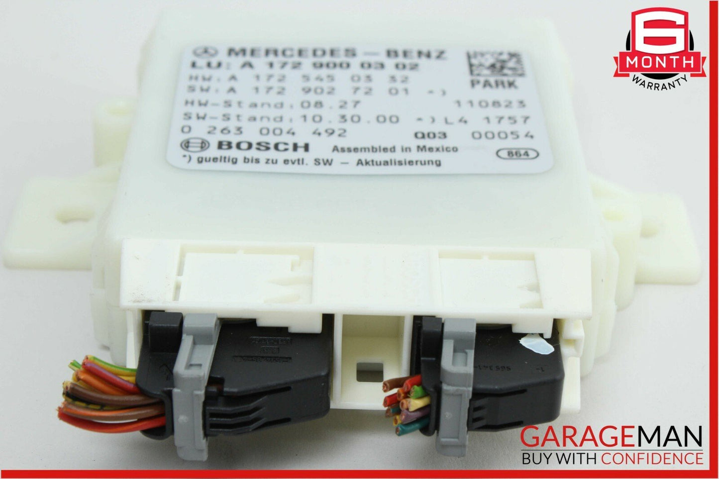 12-16 Mercedes R172 SLK350 Park Parking Assist Parktronic Control Module Unit