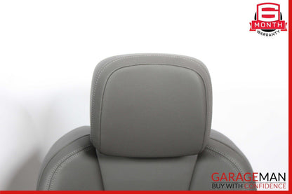 15-18 Porsche Macan Front Right & Left Complete Seat Set of 2 Pc Grey OEM