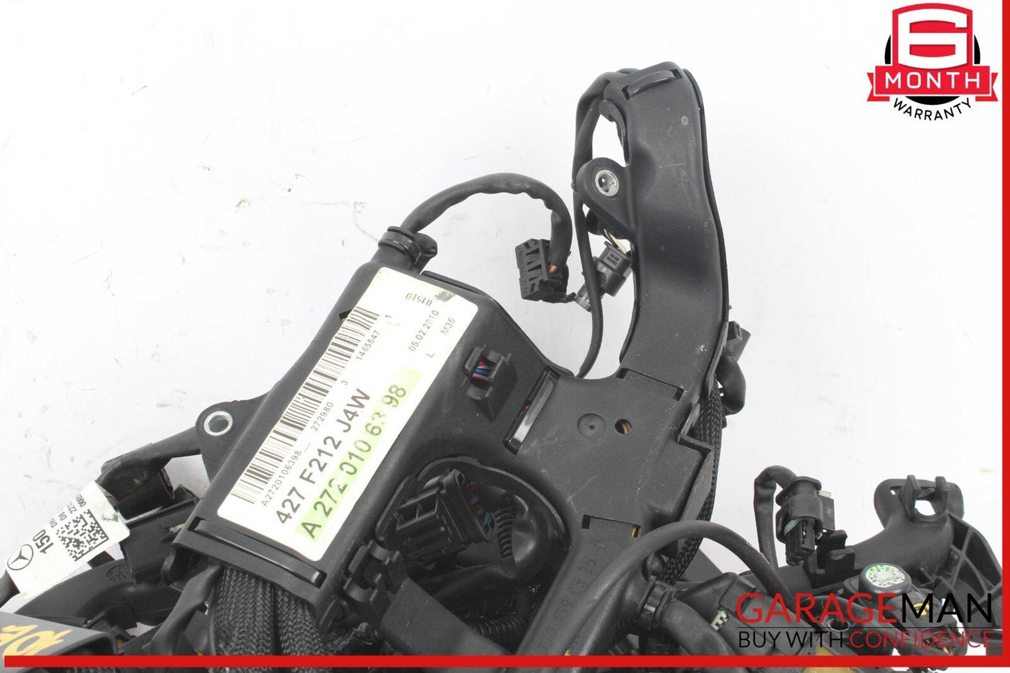 10-11 Mercedes W212 E350 Engine Motor Wire Wiring Harness 2720106398 OEM