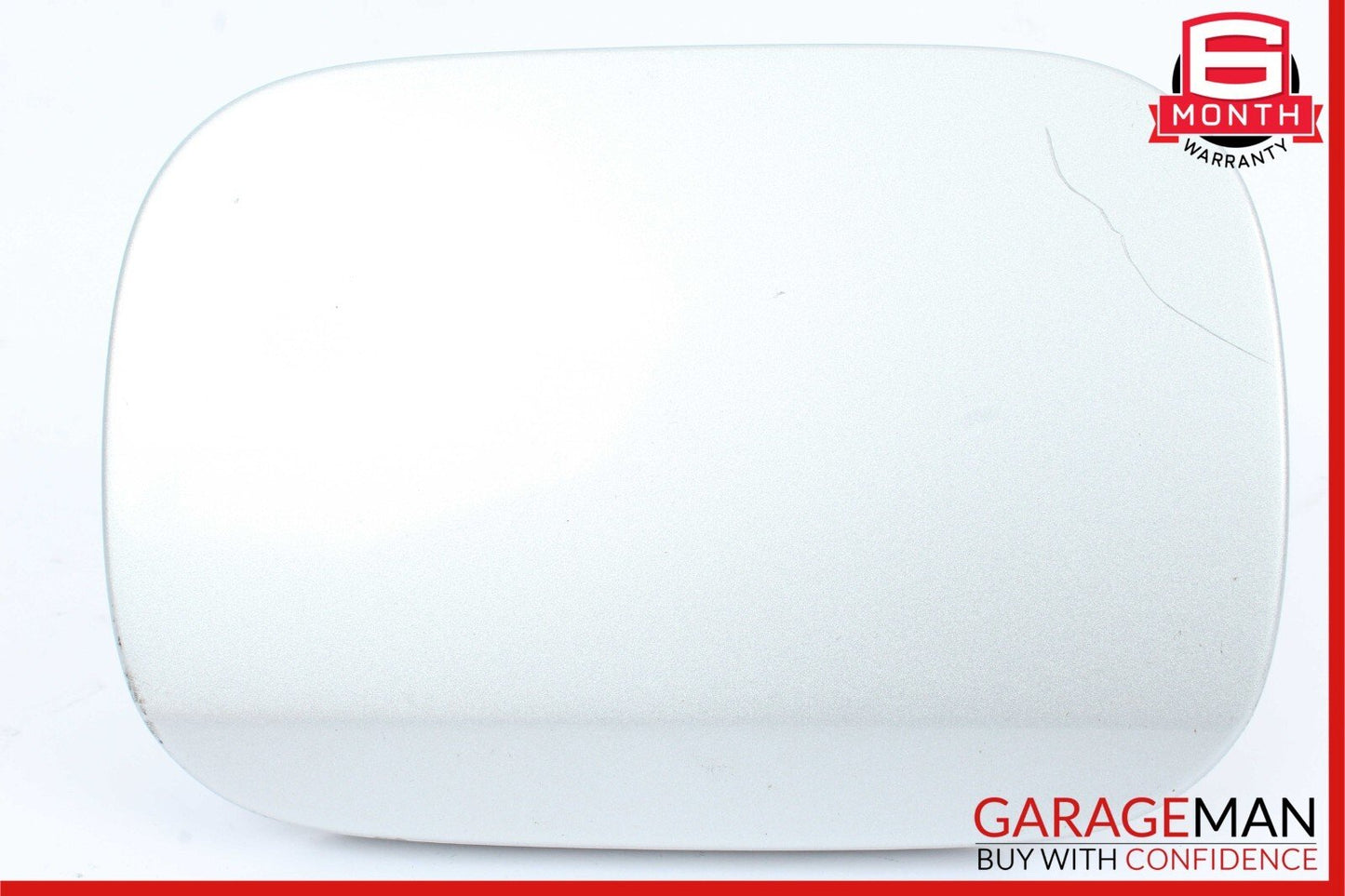 03-09 Mercedes W211 E63 E55 AMG E550 Sedan Fuel Gas Tank Lid Door Silver OEM