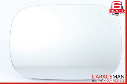 03-09 Mercedes W211 E63 E55 AMG E550 Sedan Fuel Gas Tank Lid Door Silver OEM