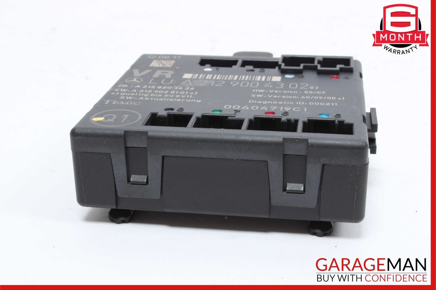 08-18 Mercedes W204 C250 E350 E400 Front Right Side Door Control Module Unit OEM