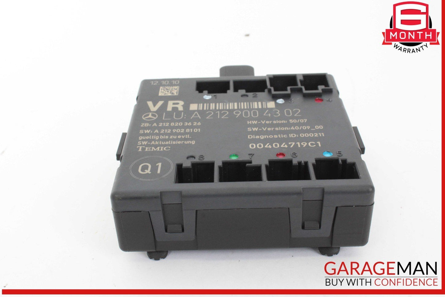 08-18 Mercedes W212 E350 Front Right Side Door Control Module 2129004302 OEM