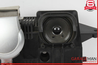 03-08 Mercedes R230 SL500 Rear Right Seat Belt Retractor Luggage w/ Speaker OEM