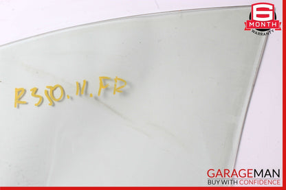 06-12 Mercedes W251 R350 R550 Front Right Passenger Side Door Window Glass OEM