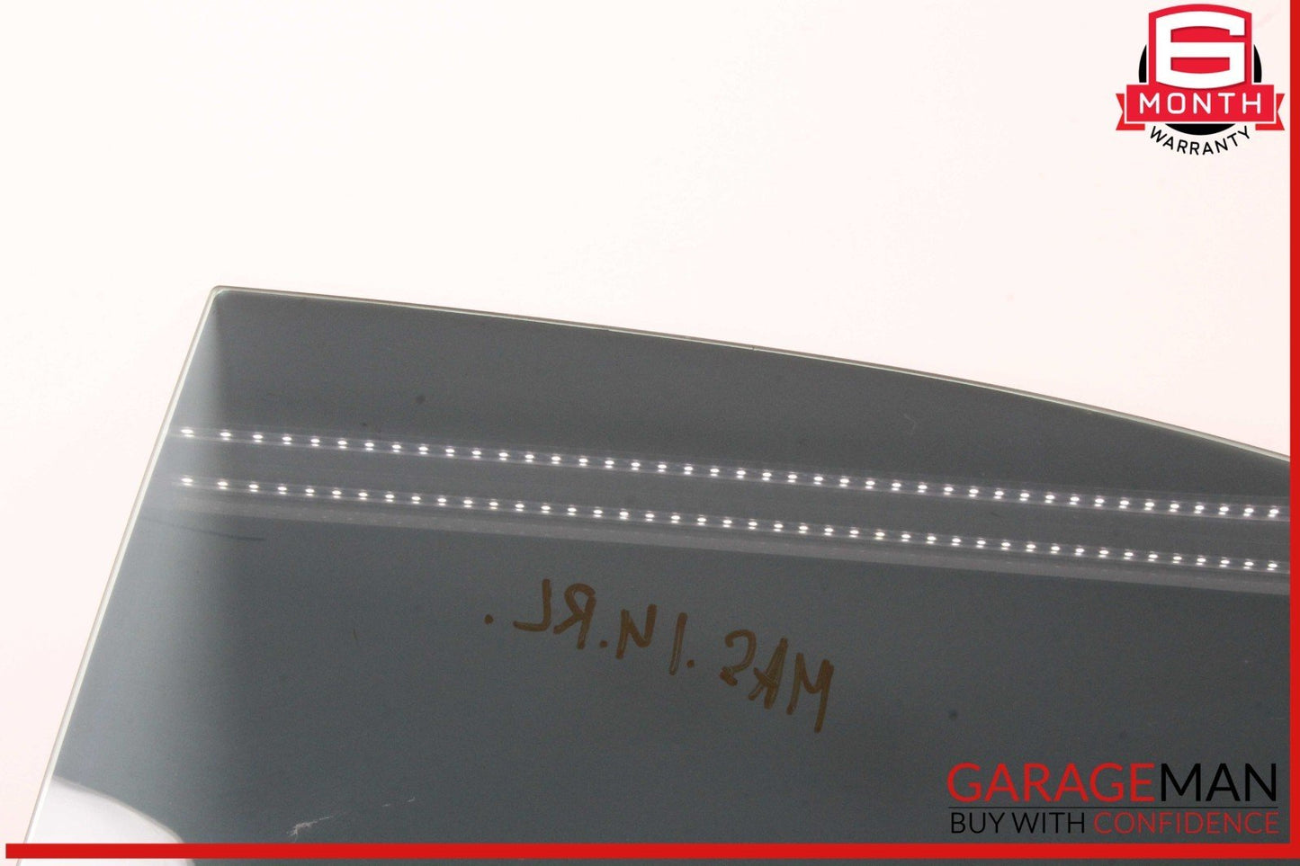 14-22 Maserati Ghibli S Rear Left Driver Side Door Window Glass OEM