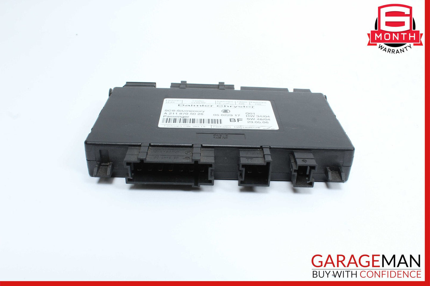 03-11 Mercedes CLS500 E350 Front Right Passenger Seat Control Module Unit