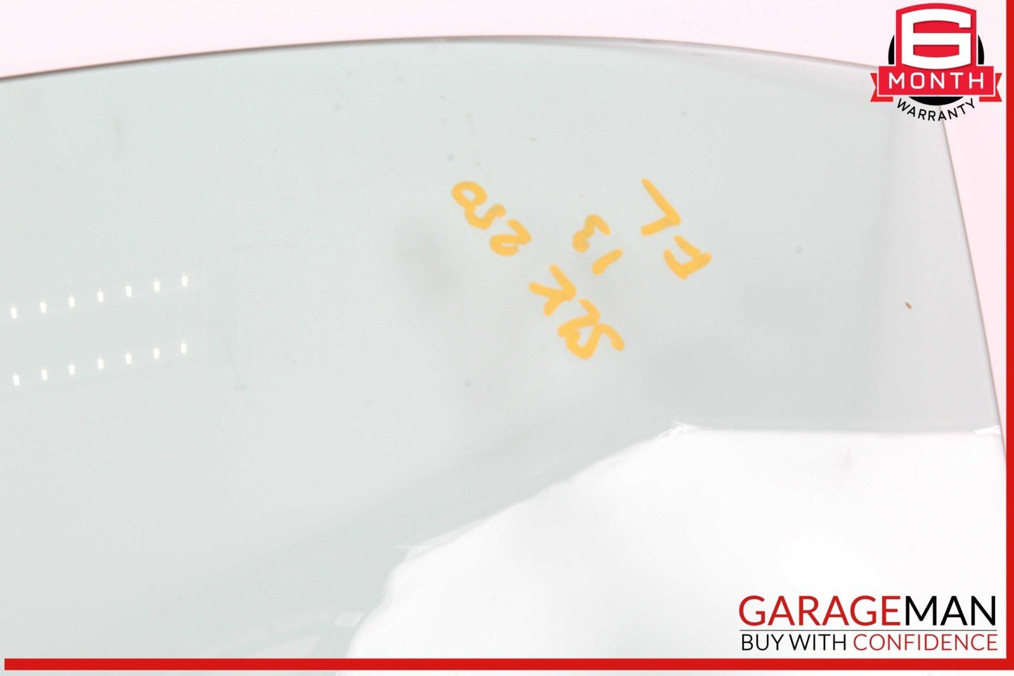 12-20 Mercedes R172 SLK250 Front Left Driver Side Door Window Glass OEM