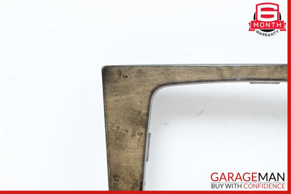 08-14 Mercedes W204 C350 Center Console Gear Shifter Trim Cover Panel Bezel Wood