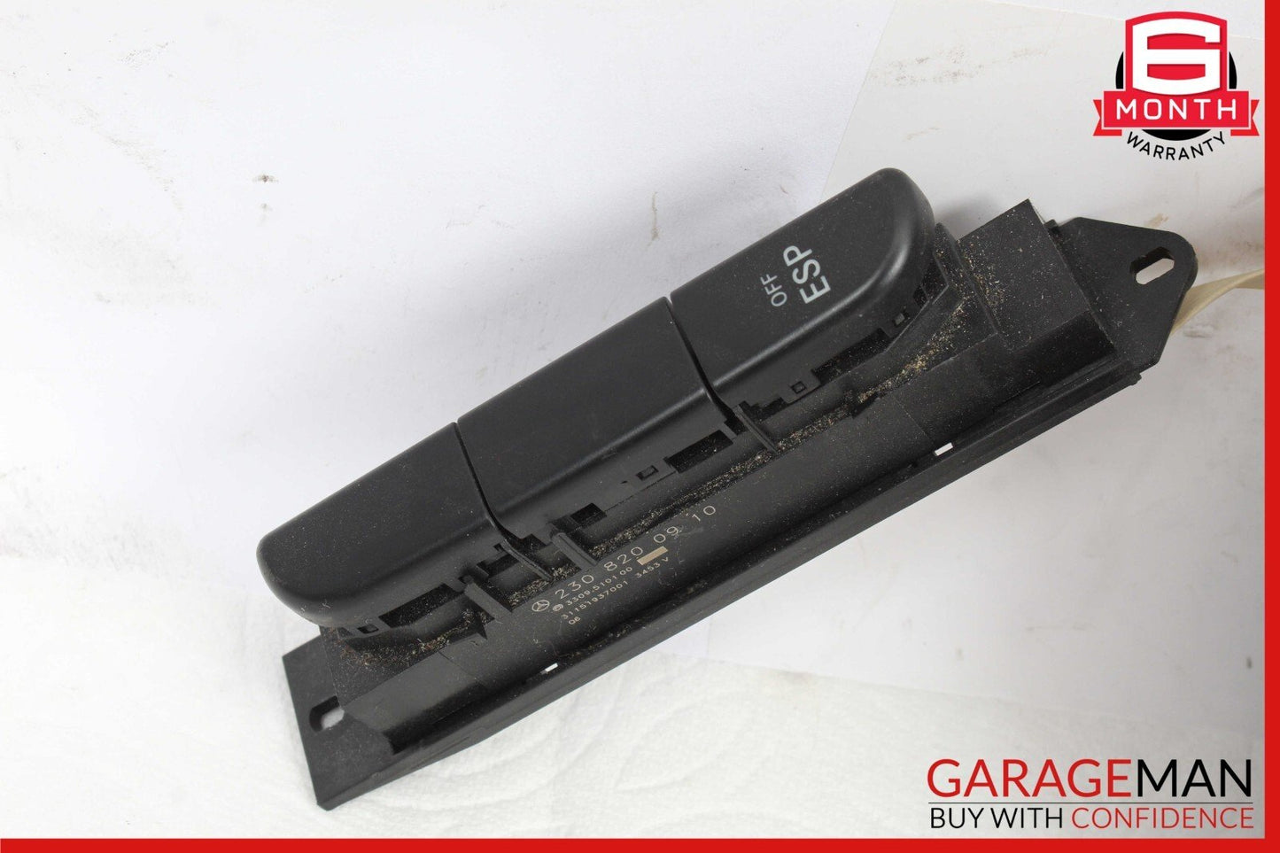 03-08 Mercedes R230 SL500 Convertible Roof Mirror Control ABC ESP Switch Assy