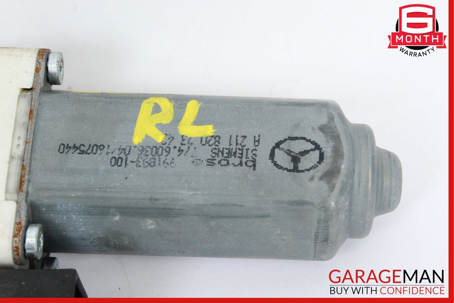 03-09 Mercedes W211 E320 E550 Rear Left Driver Side Door Window Regulator Motor