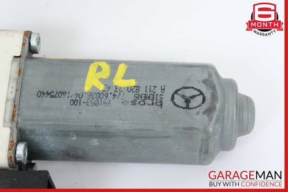 03-09 Mercedes W211 E320 E550 Rear Left Driver Side Door Window Regulator Motor
