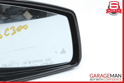 12-15 Mercedes W204 C300 4Matic Front Right Side Mirror Door Rear View Black OEM