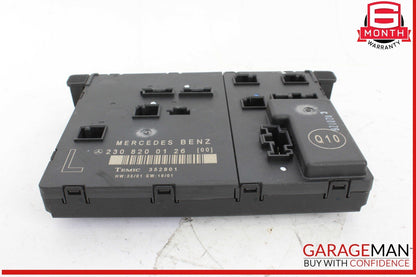 03-12 Mercedes R230 SL500 SL55 AMG Front Left Door Control Module 2308203526 OEM