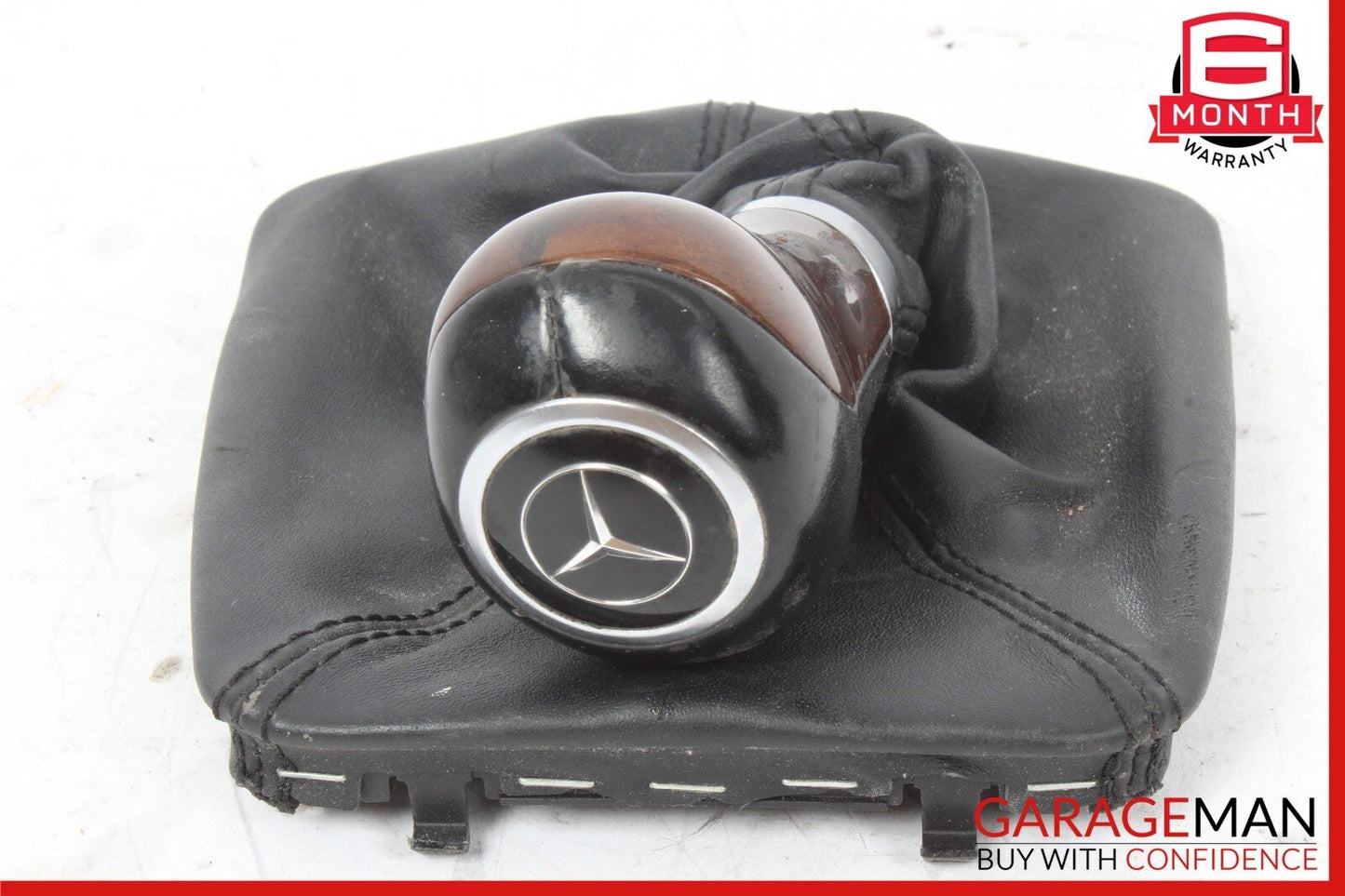 12-16 Mercedes R172 SLK250 SLK350 Floor Gear Shift Shifter Knob Boot Cover Black
