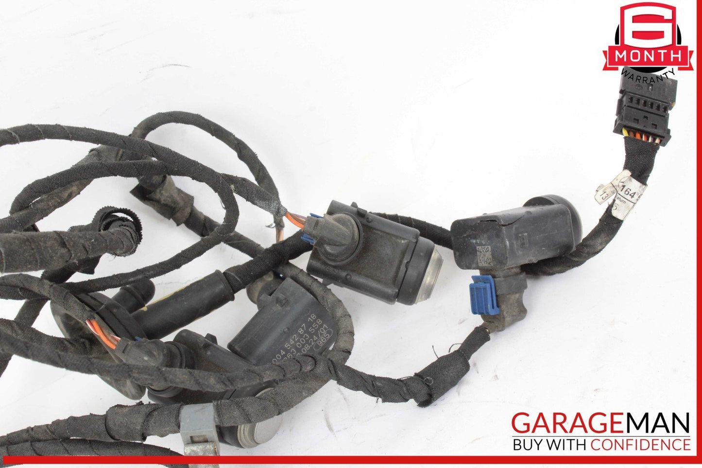 06-12 Mercedes X164 GL550 GL450 Rear PDC Bumper Parking Sensor Wire Harness OEM