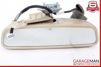 08-14 Mercedes W204 C280 C300 C250 Interior Upper Rear View Mirror Beige OEM