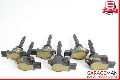 05-13 Mercedes X204 GLK350 4MATIC M272 Ignition Coil Set of 6 0001502680 OEM