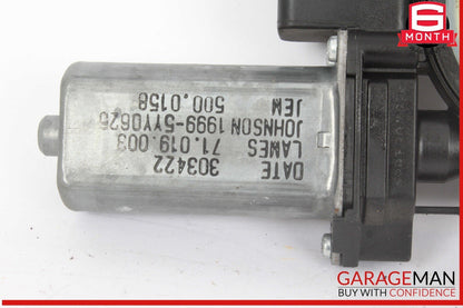 16-22 BMW X1 Front Right Passenger Side Window Regulator Motor 5000158 OEM
