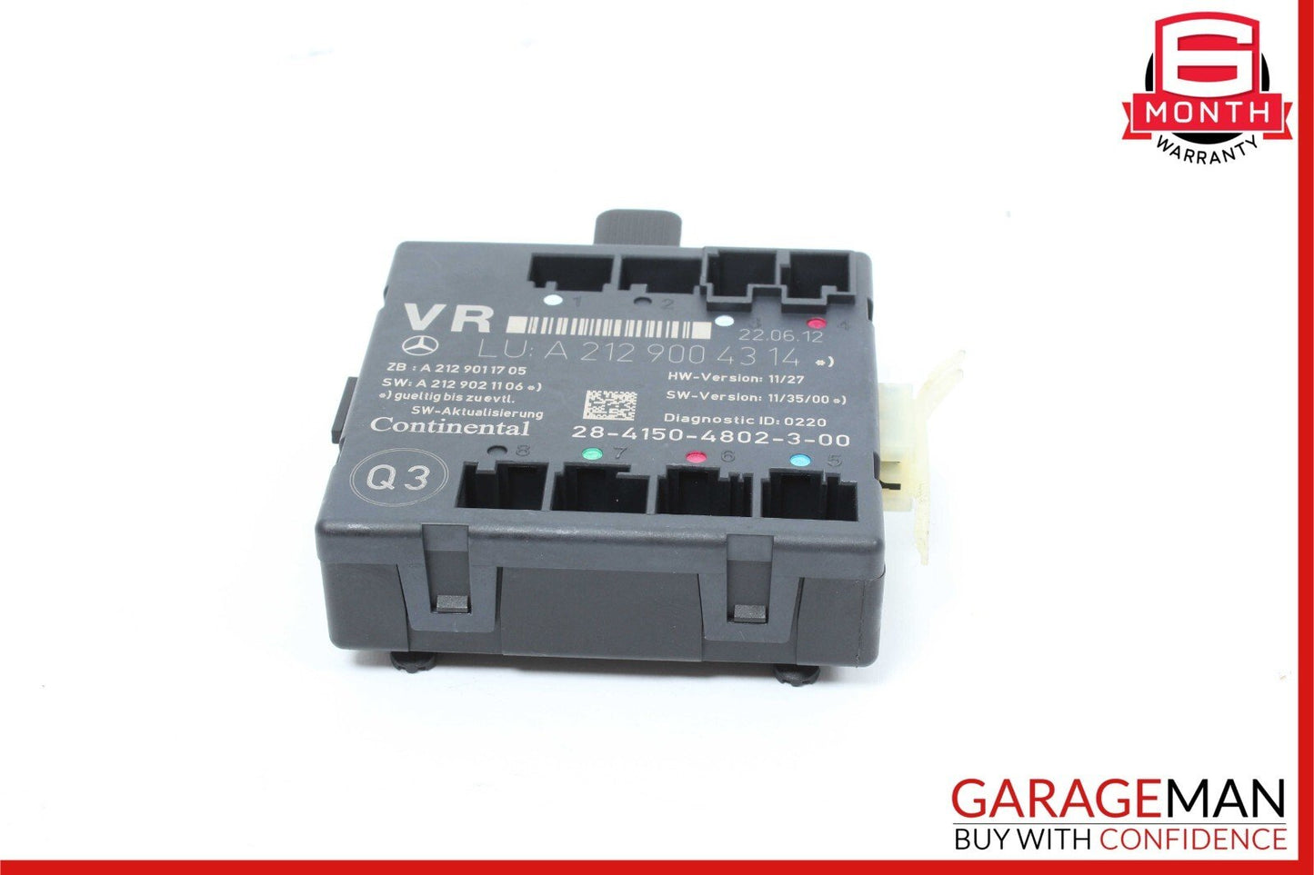 08-18 Mercedes E350 SLK250 C250 CLS400 Front Right Side Door Control Module Unit