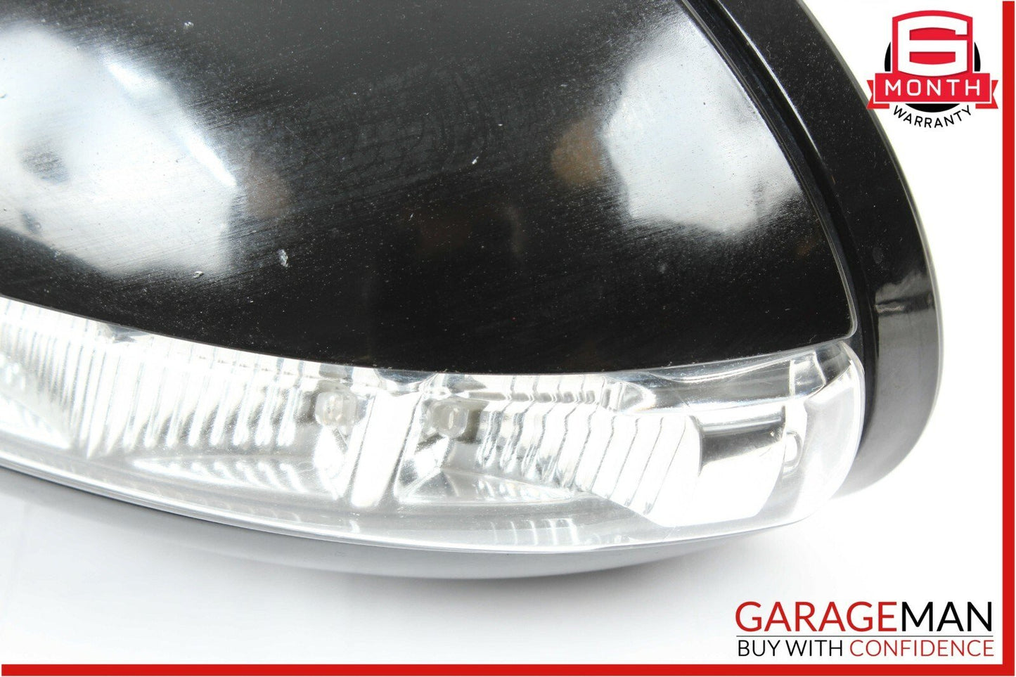 07-09 Mercedes W221 S550 S600 Front Left Side Mirror Door Rear View Black