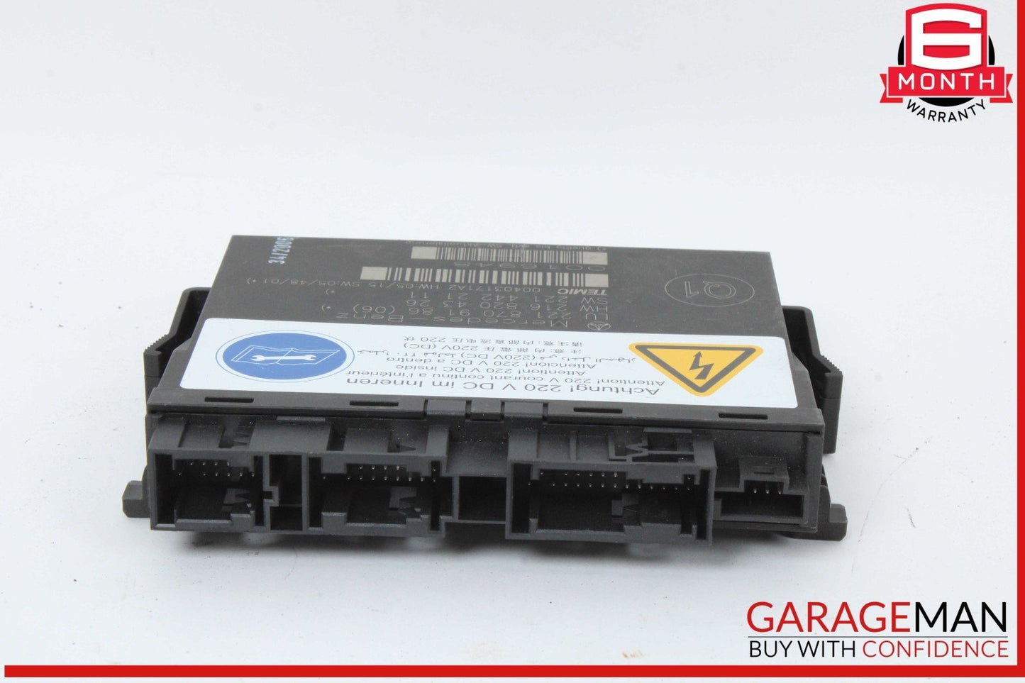 07-10 Mercedes W216 CL550 S550 Front Left or Right Seat Contour Control Module
