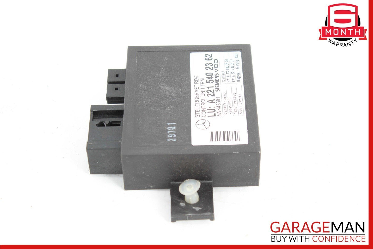 07-14 Mercedes W216 CL550 S63 AMG TPMS Tire Pressure Monitor Module Unit OEM