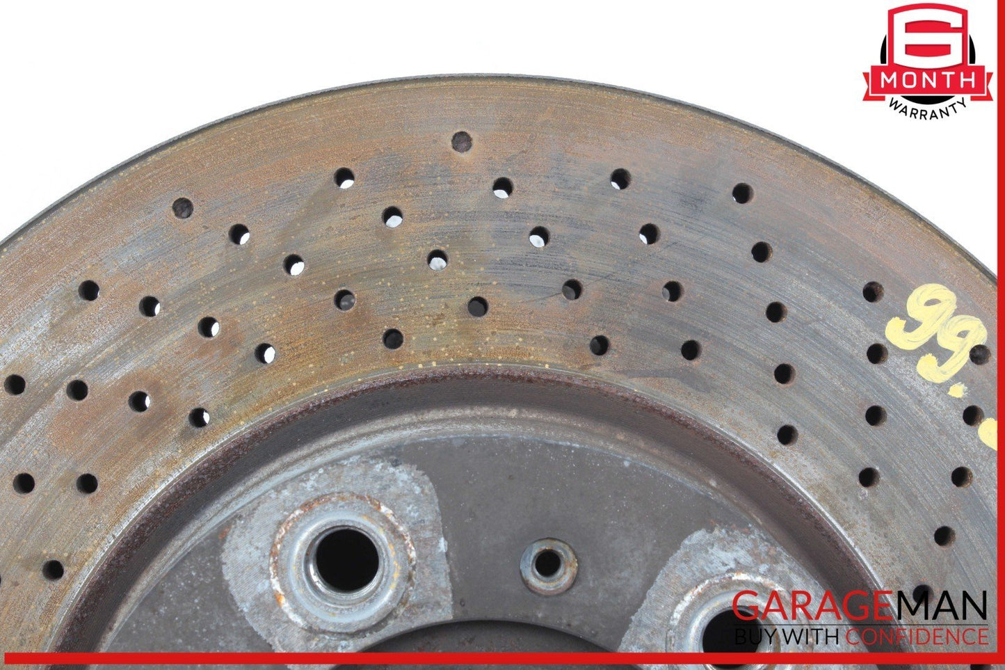 97-05 Porsche 911 Carrera Rear Left Side Spindle Knuckle w/ Rotor Disc OEM