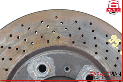 97-05 Porsche 911 Carrera Rear Left Side Spindle Knuckle w/ Rotor Disc OEM