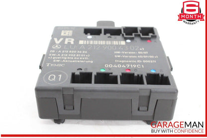 08-14 Mercedes W212 E350 Front Right Passenger Side Door Control Module Unit OEM