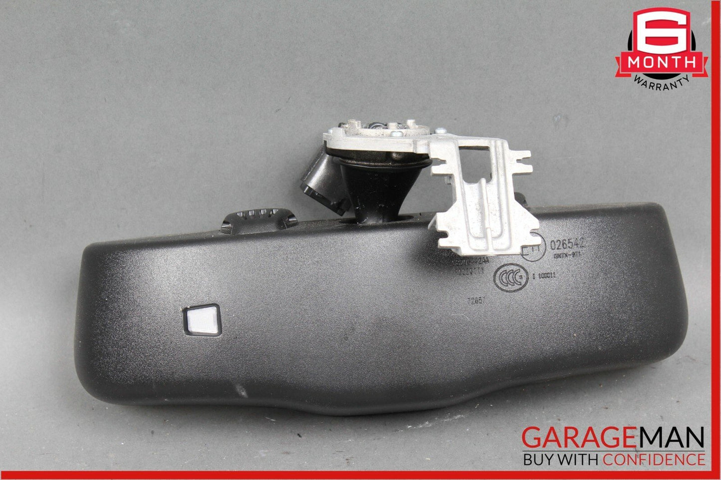 14-17 Maserati Ghibli Interior Top Upper Rear View Mirror Black 68206442 OEM