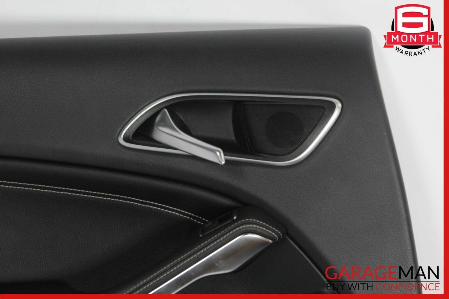 14-19 Mercedes W117 CLA250 Rear Left Interior Door Trim Panel Cover Assy Black