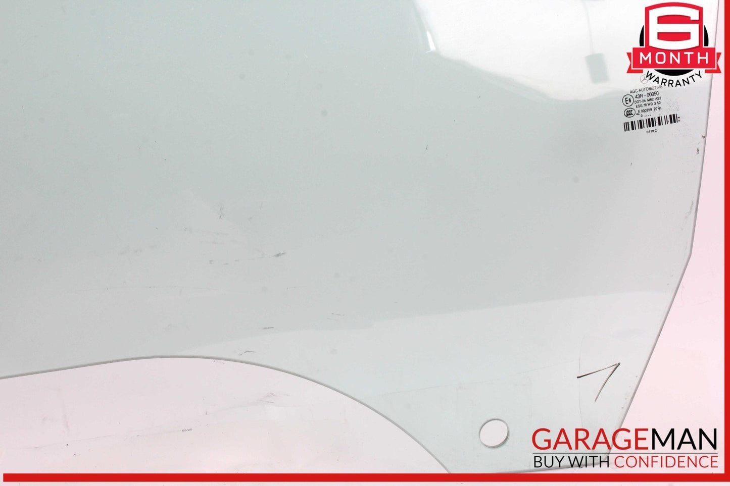 11-17 Mercedes W207 E350 Convertible Front Left Side Door Window Glass OEM