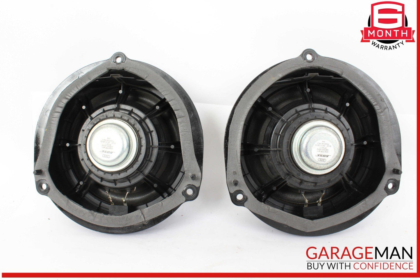12-18 Audi A7 Rear Right & Left Side Door Sound Audio Speakers Set of 2 Pc OEM