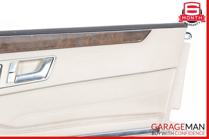 14-16 Mercedes W212 E350 E550 Front Right Side Interior Door Panel Trim OEM