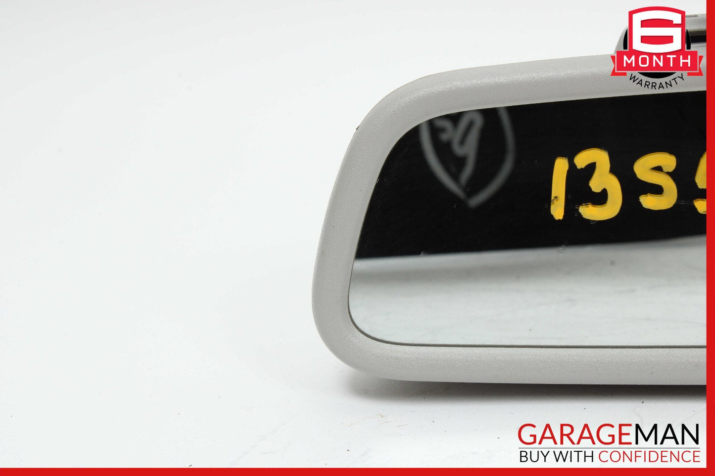10-13 Mercedes W221 S550 S65 AMG Interior Top Upper Rear View Mirror Gray OEM