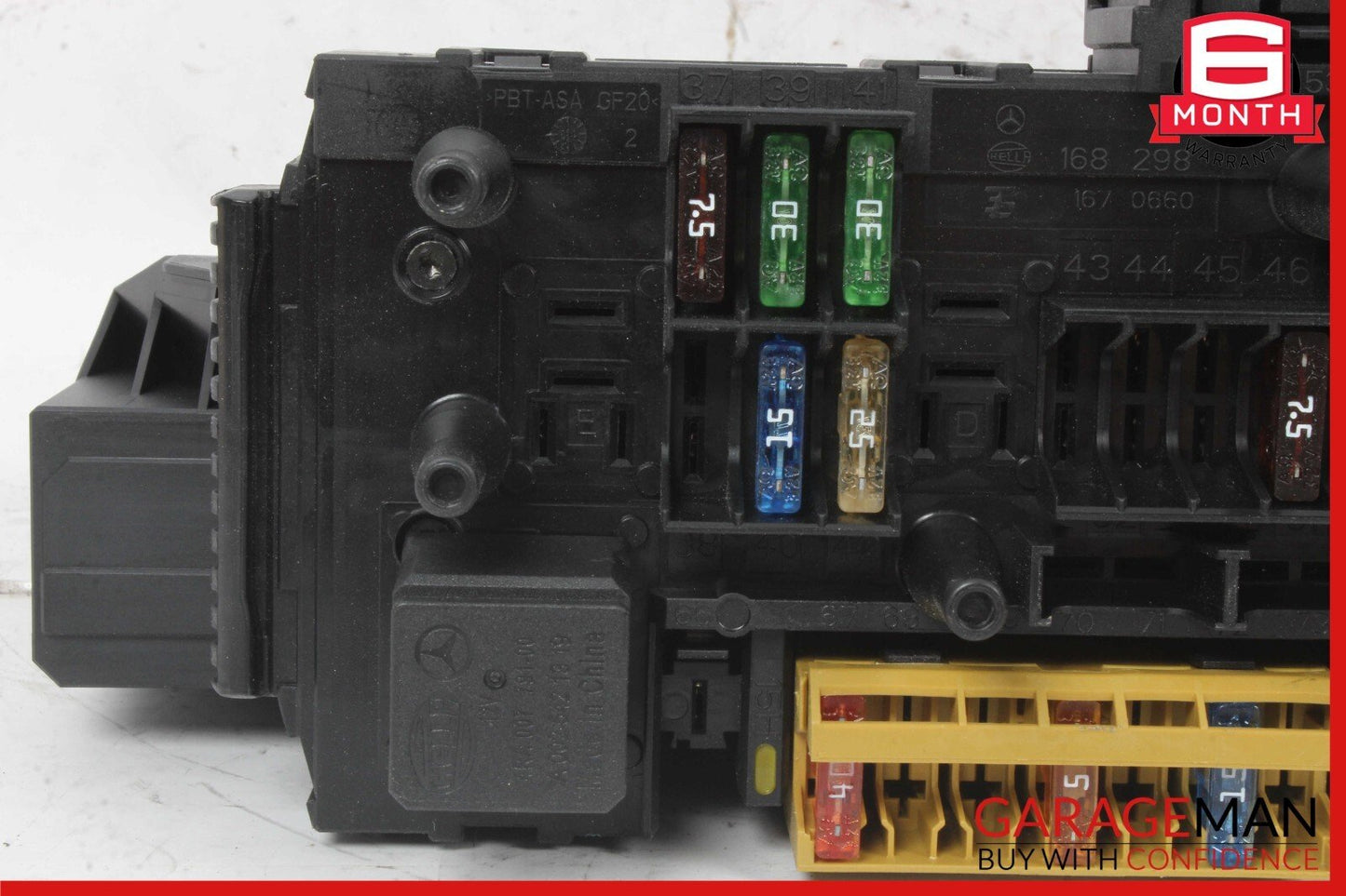 12-16 Mercedes R172 SLK250 SLK350 Rear Fuse Relay Junction Box Module Assy