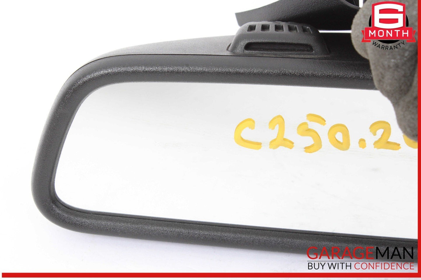 10-16 Mercedes W204 C250 CGI E400 Interior Rear View Mirror Black 2048104217