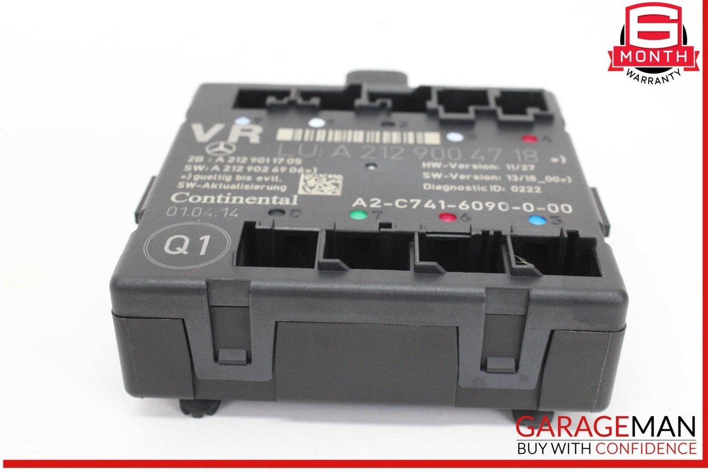 08-18 Mercedes W212 E350 Front Right Passenger Side Door Control Module Unit OEM